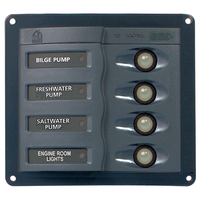 BEP Systems In Operation Panel - 4 LEDs, 12V