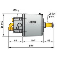 Vetus Hydraulik-Pumpe HTP20, 10 mm, weiß